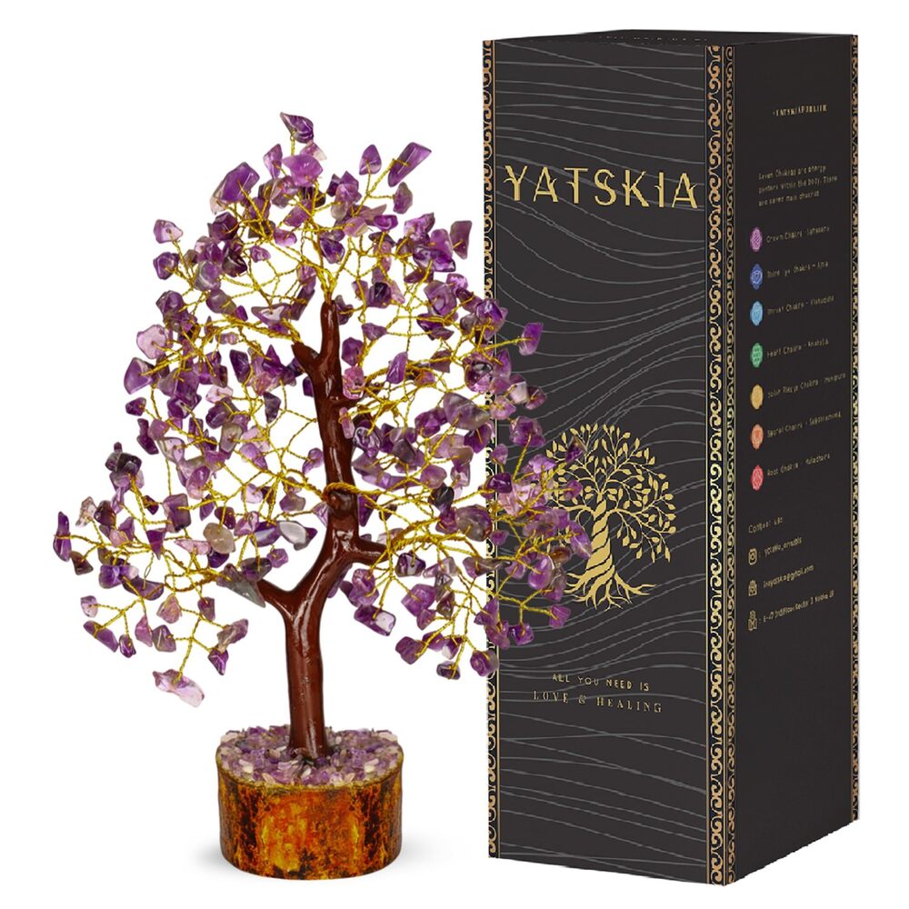 2351 Amethyst Tree - Healing Crystals Amethyst - Feng Shui Tree of Life